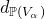 d Subscript double struck upper P left parenthesis upper V Sub Subscript alpha Subscript right parenthesis