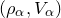 left parenthesis rho Subscript alpha Baseline comma upper V Subscript alpha Baseline right parenthesis