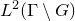 upper L squared left parenthesis normal upper Gamma minus upper G right parenthesis