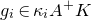 g Subscript i Baseline element of kappa Subscript i Baseline upper A Superscript plus Baseline upper K