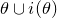 theta union normal i left parenthesis theta right parenthesis