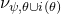 nu Subscript psi comma theta union normal i left parenthesis theta right parenthesis