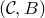 left parenthesis script upper C comma upper B right parenthesis