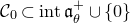script upper C 0 subset of normal i normal n normal t German a Subscript theta Superscript plus Baseline union StartSet 0 EndSet