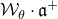 script upper W Subscript theta Baseline dot German a Superscript plus
