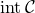 normal i normal n normal t script upper C