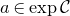 a element of exp script upper C