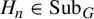 upper H Subscript n Baseline element of upper S u b Subscript upper G