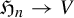 German upper H Subscript n Baseline right arrow upper V