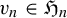 v Subscript n Baseline element of German upper H Subscript n