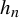 h Subscript n