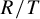 upper R divided by upper T