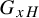 upper G Subscript x upper H
