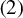 left parenthesis 2 right parenthesis