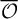 script upper O overbar