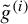 g overtilde Superscript left parenthesis i right parenthesis
