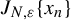 upper J Subscript upper N comma epsilon Baseline left brace x Subscript n Baseline right brace