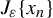 upper J Subscript epsilon Baseline left brace x Subscript n Baseline right brace
