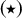 left parenthesis star right parenthesis