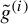 g overtilde Superscript left parenthesis i right parenthesis