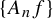 StartSet upper A Subscript n Baseline f EndSet