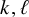 k comma script l