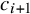 c Subscript i plus 1