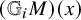 left parenthesis double struck upper G Subscript i Baseline upper M right parenthesis left parenthesis x right parenthesis