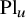 upper P l Subscript u