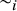 tilde Subscript i Baseline