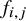 f Subscript i comma j