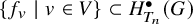 StartSet f Subscript v Baseline vertical bar v element of upper V EndSet subset of upper H Subscript upper T Sub Subscript n Superscript bullet Baseline left parenthesis upper G right parenthesis