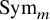 upper S y m Subscript m