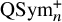 QSym Subscript n Superscript plus