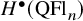 upper H Superscript bullet Baseline left parenthesis upper Q upper F l Subscript n Baseline right parenthesis