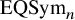 EQSym Subscript n