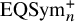 EQSym Subscript n Superscript plus