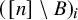 left parenthesis left bracket n right bracket minus upper B right parenthesis Subscript i