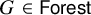 upper G element of sans serif upper F o r e s t