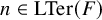 n element of upper L upper T e r left parenthesis upper F right parenthesis