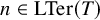 n element of upper L upper T e r left parenthesis upper T right parenthesis