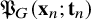German upper P Subscript upper G Baseline left parenthesis bold x Subscript n Baseline semicolon bold t Subscript n Baseline right parenthesis