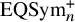EQSym Subscript n Superscript plus