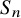 upper S Subscript n
