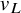 v Subscript upper L