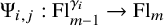 normal upper Psi Subscript i comma j Baseline colon upper F l Subscript m minus 1 Superscript gamma Super Subscript i Superscript Baseline right arrow upper F l Subscript m Baseline