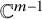 double struck upper C Superscript m minus 1