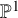double struck upper P Superscript 1
