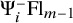 normal upper Psi Subscript i Superscript minus Baseline upper F l Subscript m minus 1