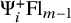 normal upper Psi Subscript i Superscript plus Baseline upper F l Subscript m minus 1